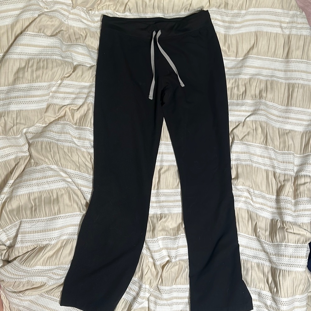 Figs Black Scrub Pants